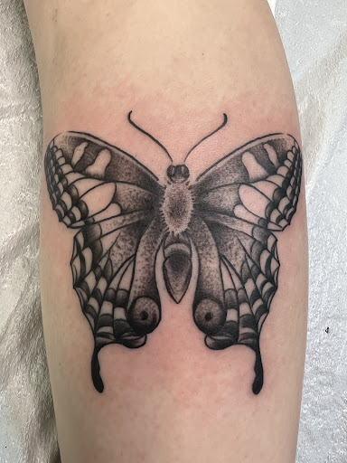 Explore electrician tattoo ideas, creative tattoo ideas in Adrian, available at Good Life Tattoo Co.