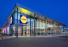Lidl Logotyp, León, Spanien, Stormarknad