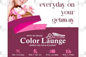 Color launge unisex salon and academy image