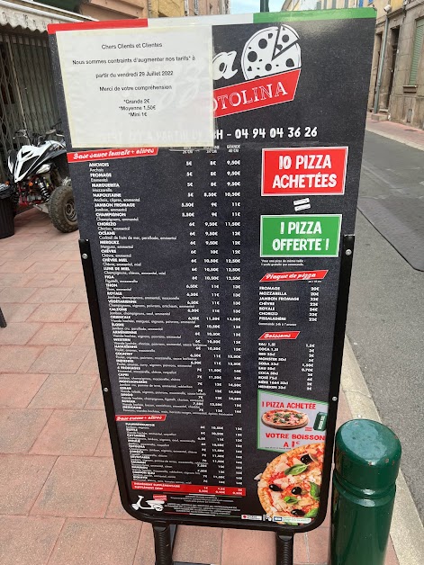 Pizza Totolina à Carcès