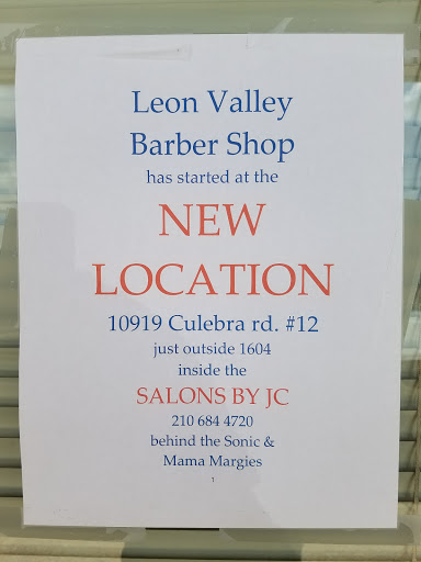 Barber Shop «Leon Valley Barber Shop», reviews and photos, 10919 Culebra Rd #112, San Antonio, TX 78253, USA