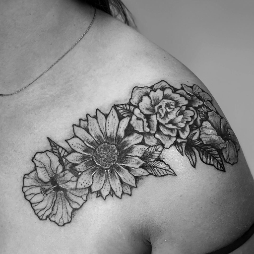 Explore bottom leg tattoo ideas, creative tattoo ideas in Saint Petersburg, available at Phoebus Tattoos