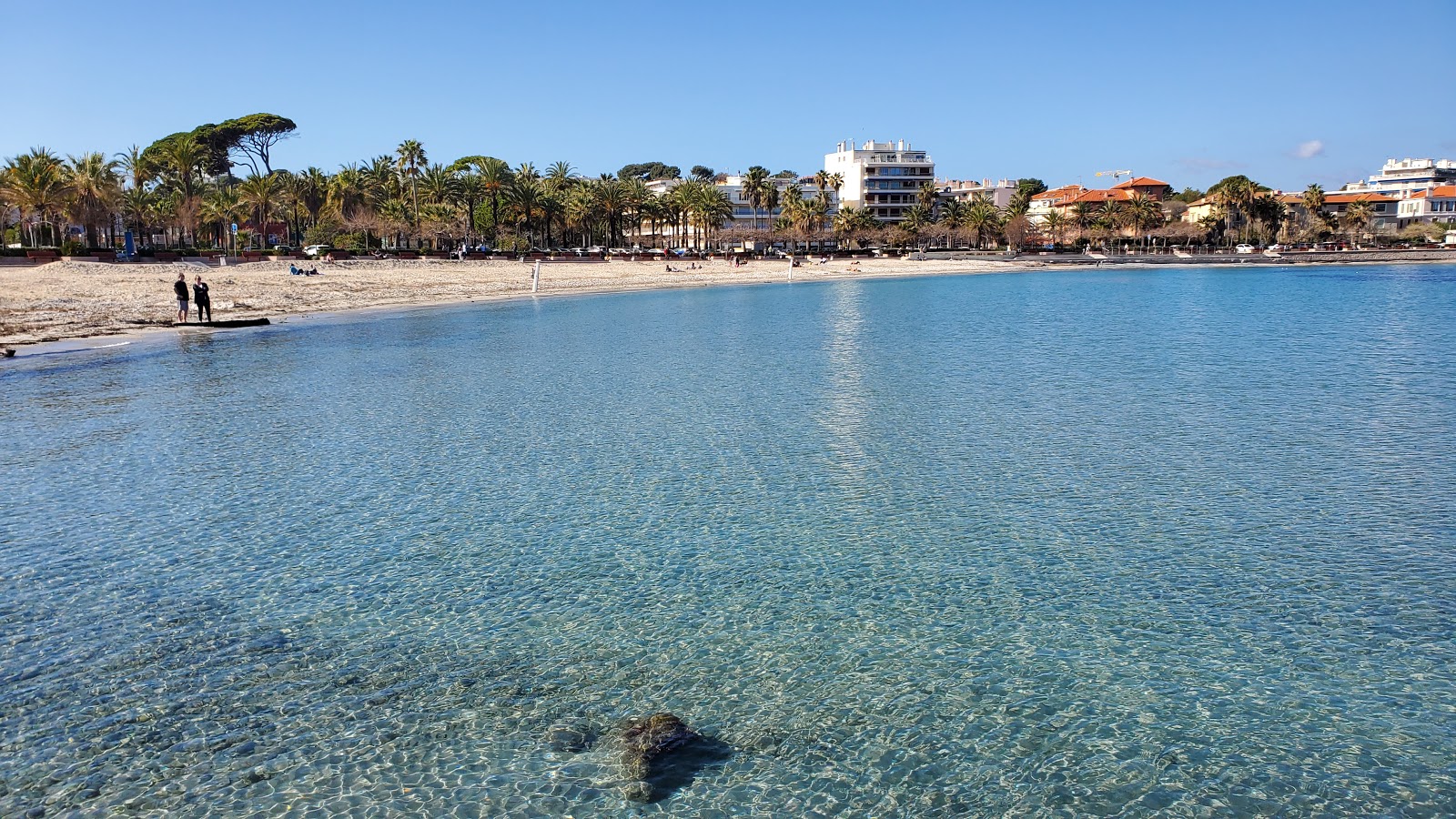 Foto von Plage du Ponteil mit etwas sauber Sauberkeitsgrad