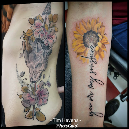 Explore tattoo ideas symbolizing strength, creative tattoo ideas in Vinton, available at Cherry Bomb Tattoo and piercing