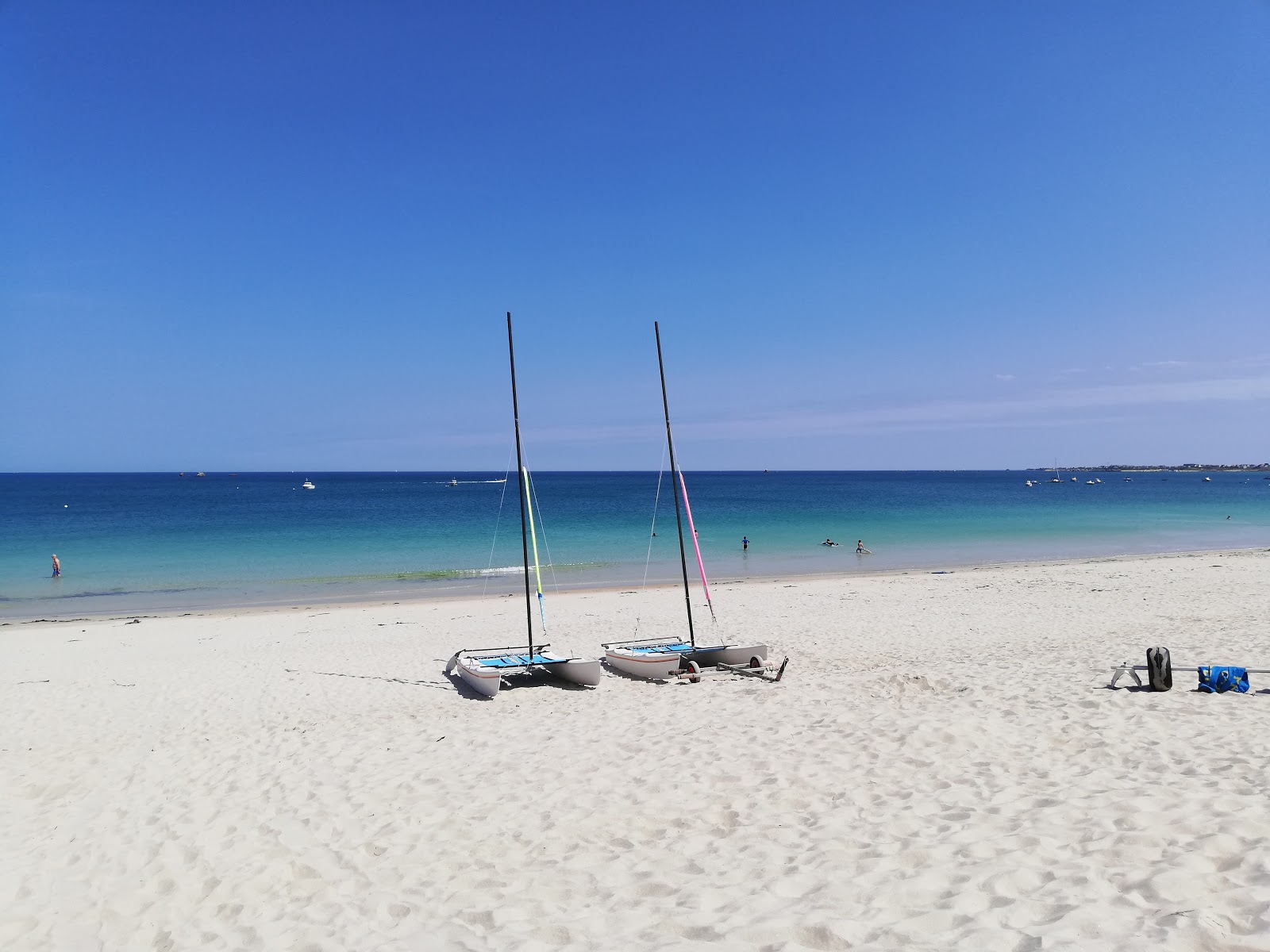 Foto de Plage de Keremma con arena blanca superficie
