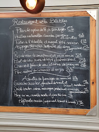 Restaurant français Les Béatilles à Rochefort (le menu)