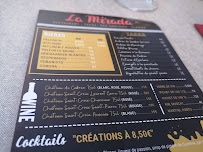 Restaurant La Mirada - Fréjus à Fréjus (la carte)