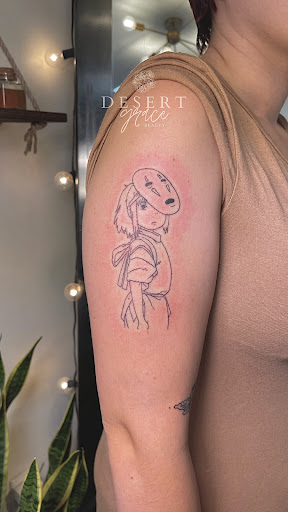 Explore sun tattoo ideas for men, creative tattoo ideas in Phoenix, available at Desert Grace Beauty