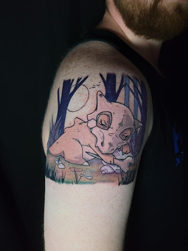 Explore lupus tattoo ideas, creative tattoo ideas in Debary, available at Divine Line Tattoos