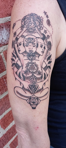 Explore grandkid tattoo ideas, creative tattoo ideas in Meridian, available at SK-Tattoo1
