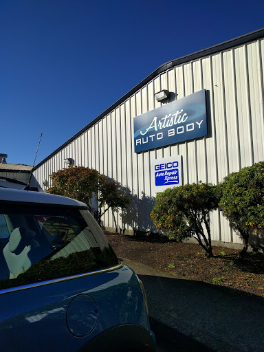Auto Body Shop «Artistic Auto Body», reviews and photos, SW Hunziker St, Tigard, OR 97223, USA