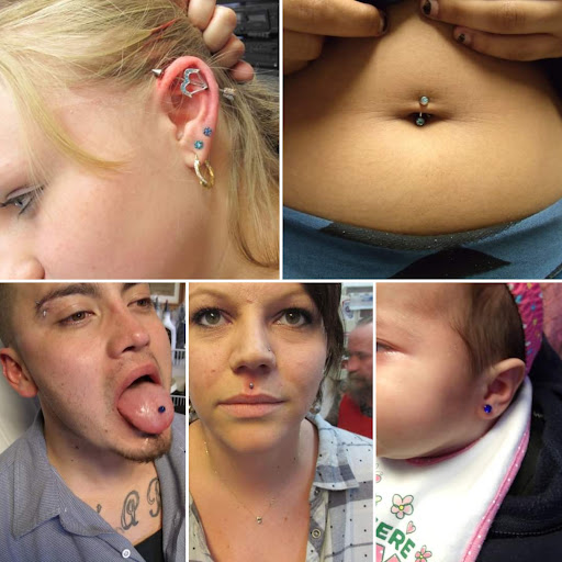 Explore sons name tattoo ideas, creative tattoo ideas in Elko, available at Tom Custom Tattoos and Body Piercing Studio