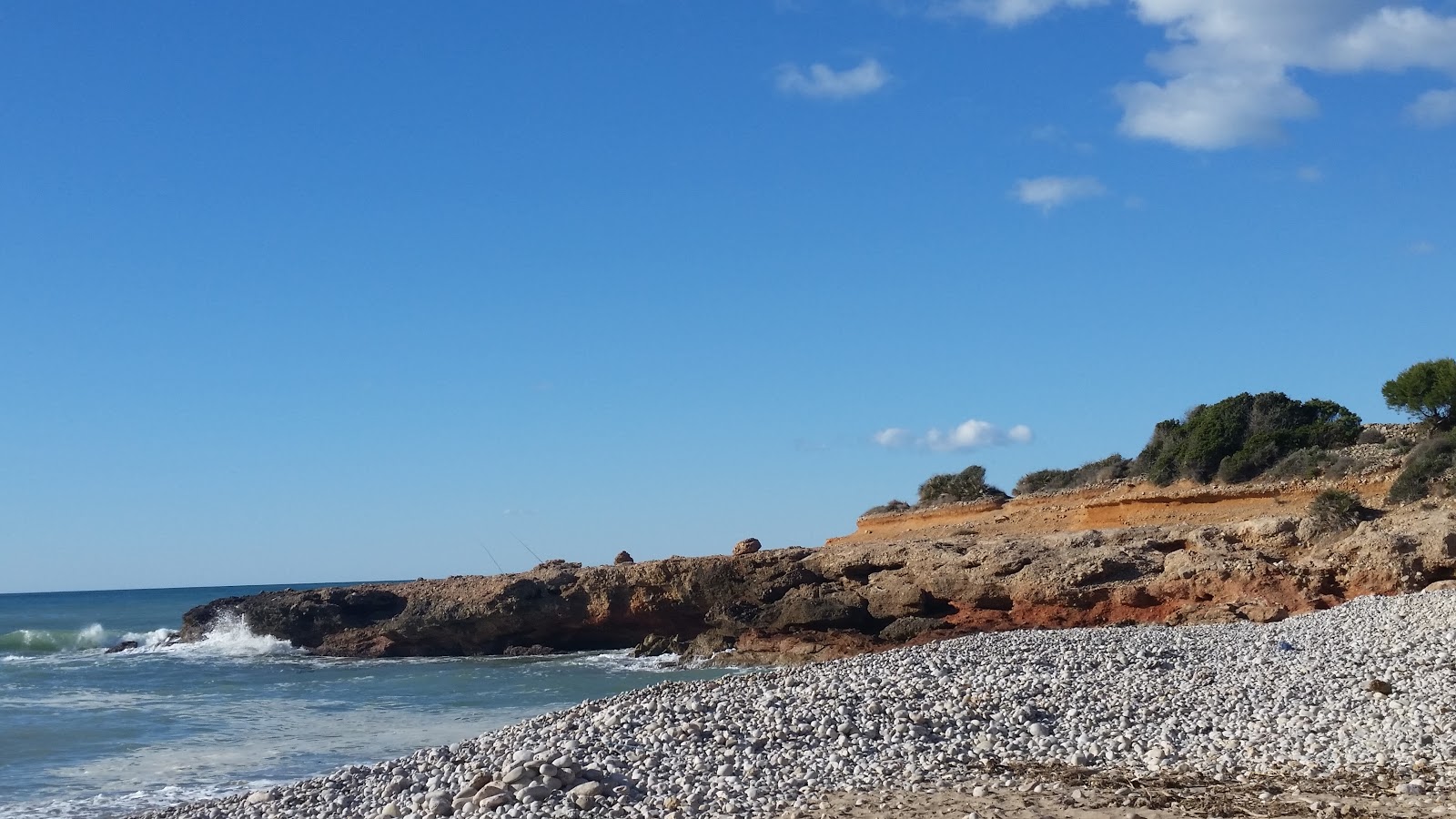 Zdjęcie Cala Puerto Negro położony w naturalnym obszarze