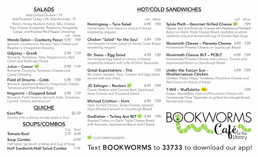 Coffee Shop «Bookworms Cafe», reviews and photos, 300 Library Hill Ln, Mountain Home, AR 72653, USA