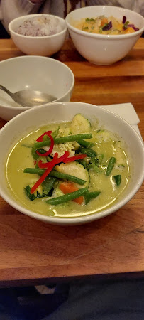 Curry vert thai du Restaurant végétalien kapunka vegan - cantine thaï sans gluten à Paris - n°18