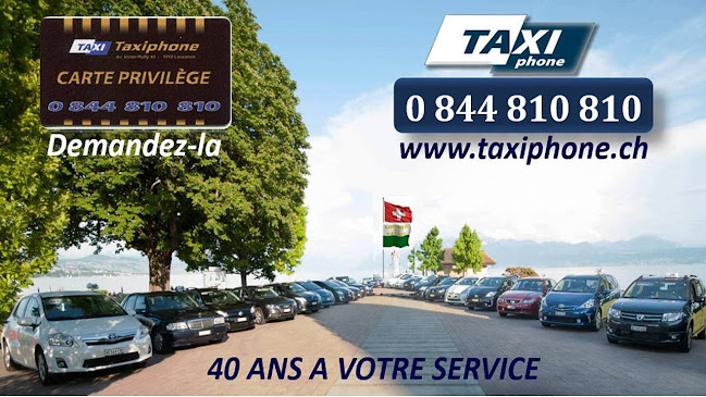 Taxiphone - Taxi Lausanne & région - Taxiunternehmen