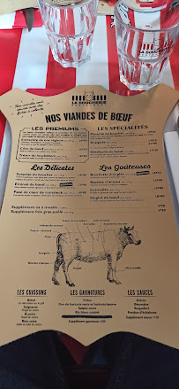 Carte du Restaurant La Boucherie à Exincourt