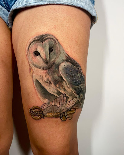 Explore cupcake tattoo ideas, creative tattoo ideas in Kissimmee, available at Fallen Sparrow Tattoo Co