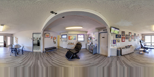 Explore cute witch tattoo ideas, creative tattoo ideas in Muncie, available at Forbidden Fruit Tattoo and Piercing