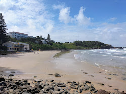 Foto van Yamba Beach met een rechte kustlijn