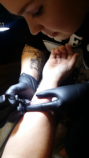 Explore fishing lure tattoo ideas, creative tattoo ideas in North Conway, available at The Darling Grey Tattoo,Gallery & Piercing