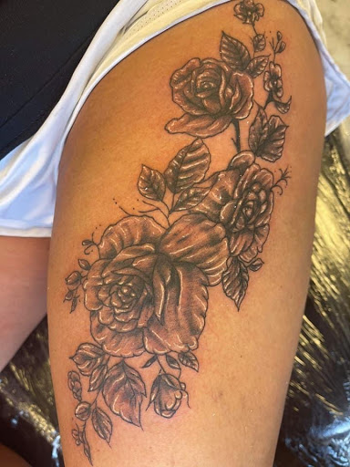 Explore mens back tattoo ideas, creative tattoo ideas in Seymour, available at American Gypsy Tattoo Corp.