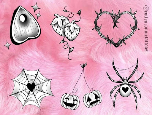 Explore tropical tattoo ideas, creative tattoo ideas in Saint Paul, available at Black Coffin Tattoo