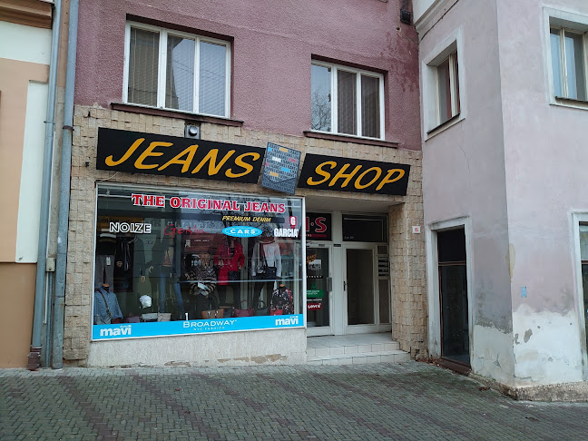 Jeans Shop - Prodejna textilu a oděvů