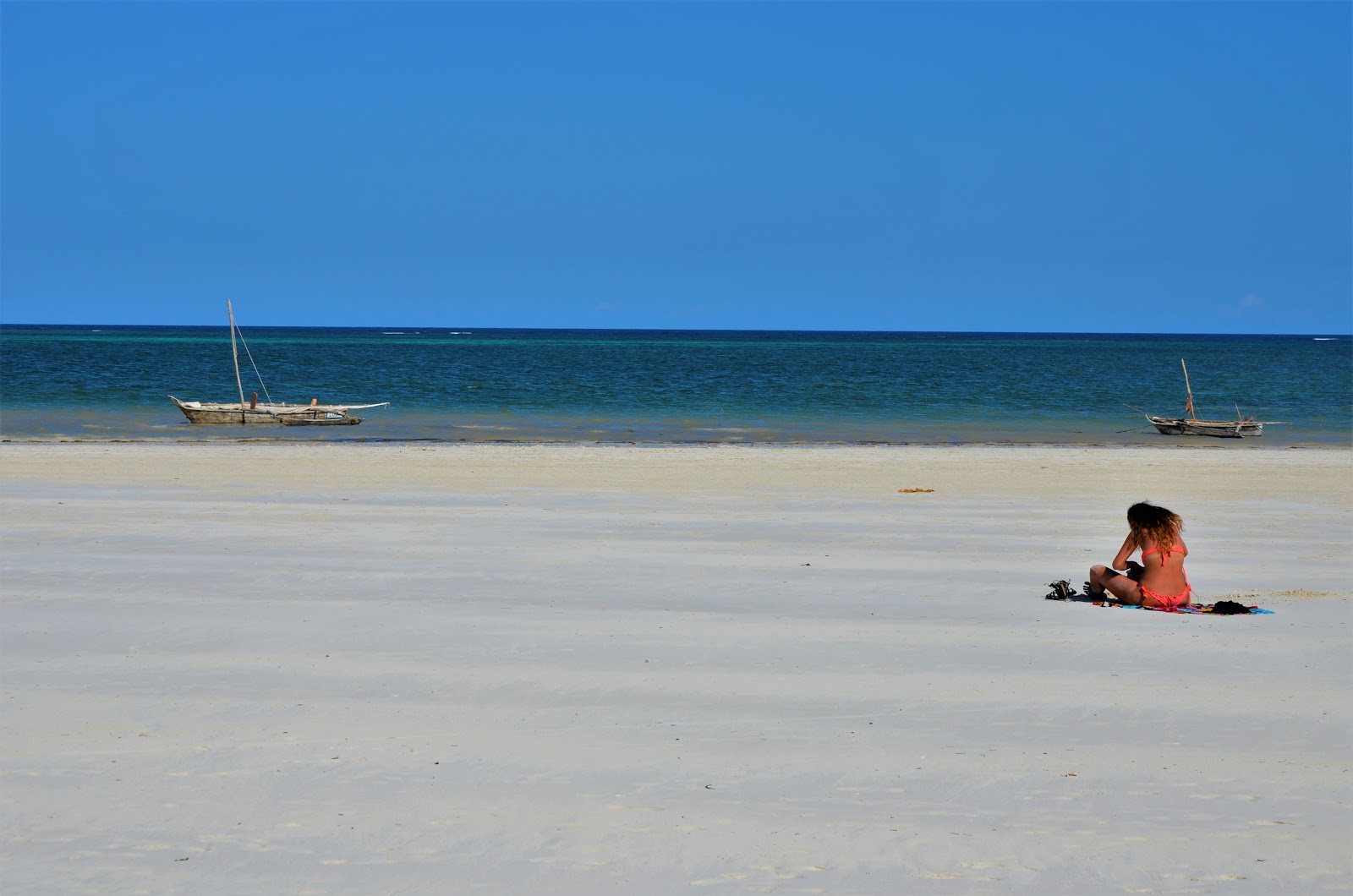 Foto van Galu Kinondo Beach met gemiddeld niveau van netheid