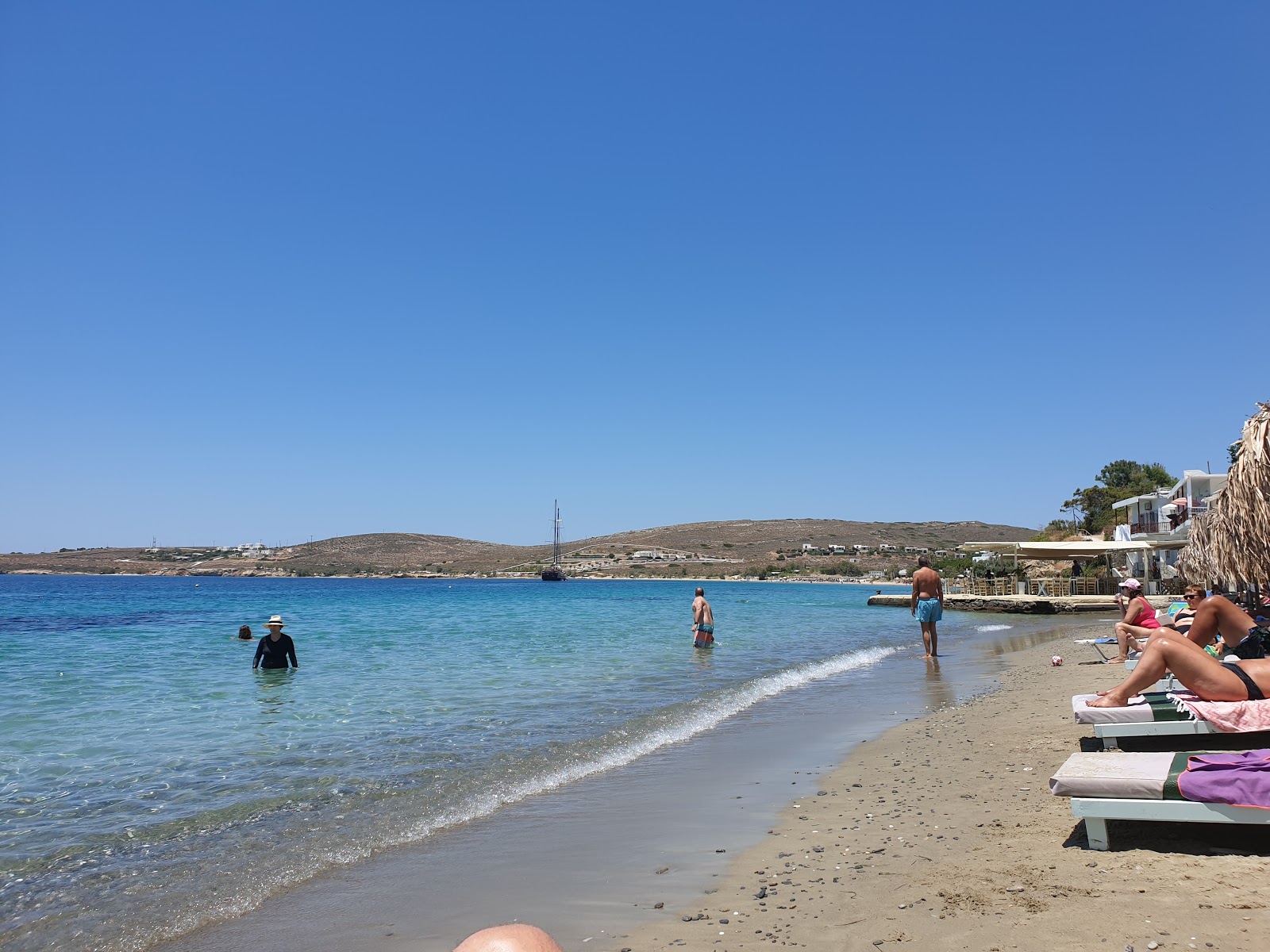 Foto de Krios beach área de resort de praia