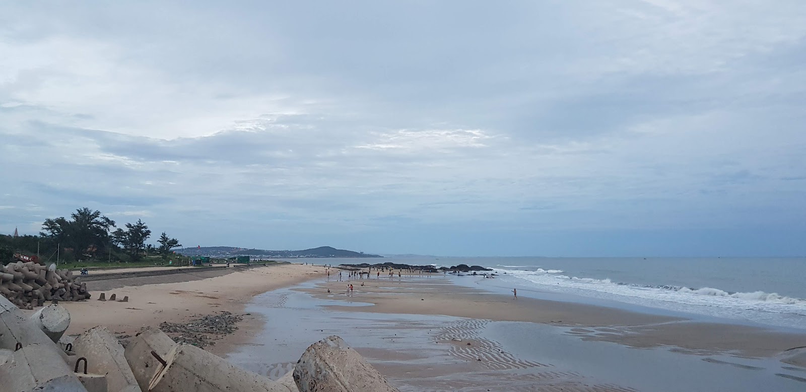 Foto av Thuong Chanh beach och bosättningen