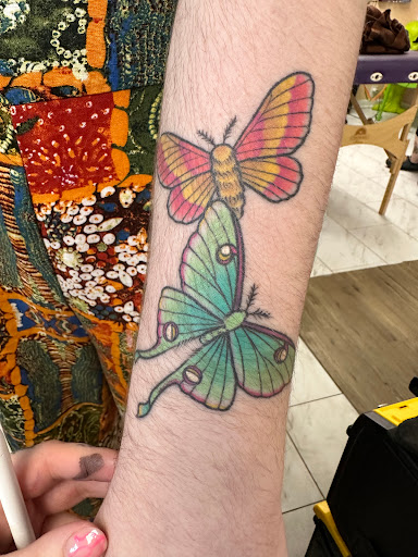 Explore mexican heritage tattoo ideas, creative tattoo ideas in Lexington, available at Wildwood Flower Tattoo