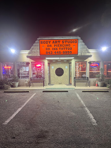 Explore tattoo studio ideas, creative tattoo ideas in Myrtle Beach, available at Dr Ink Tattoo