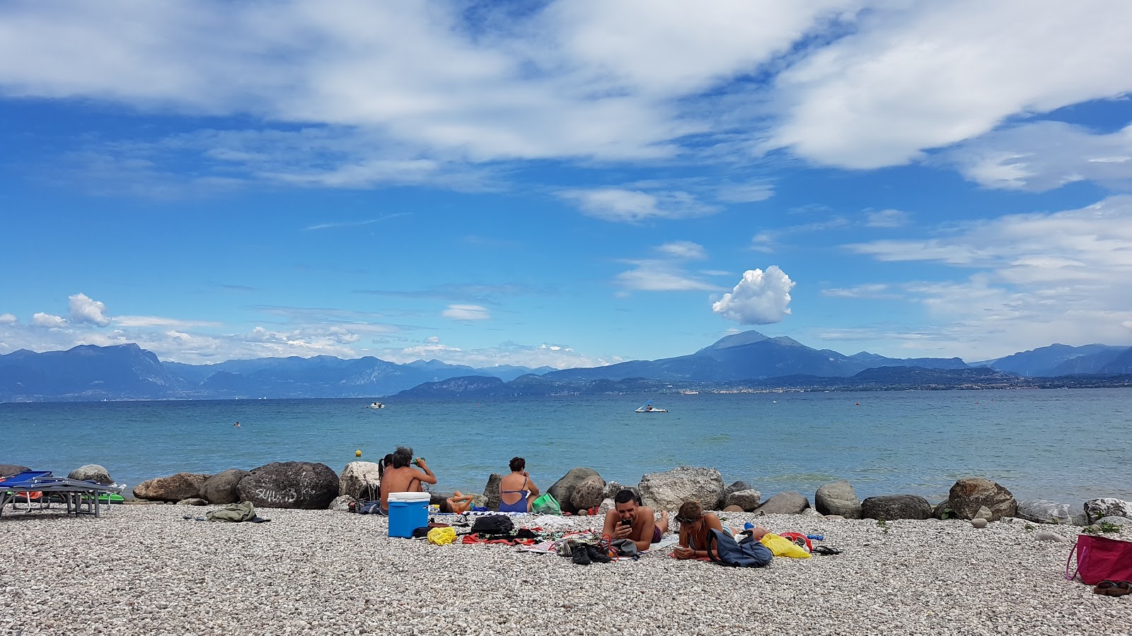 Foto van Spiaggia Bergamini met direct strand