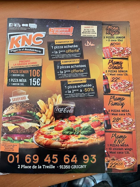 Knc pizzeria à Grigny (Essonne 91)