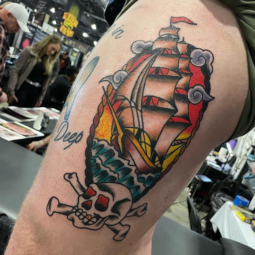 Explore woman arm tattoo ideas, creative tattoo ideas in Lake Villa, available at Eternal Tiger Tattoo