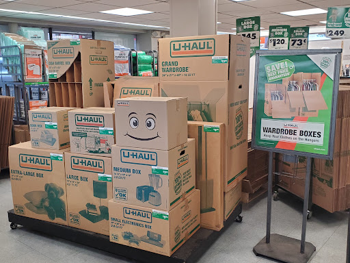 Moving Supplies at U-Haul