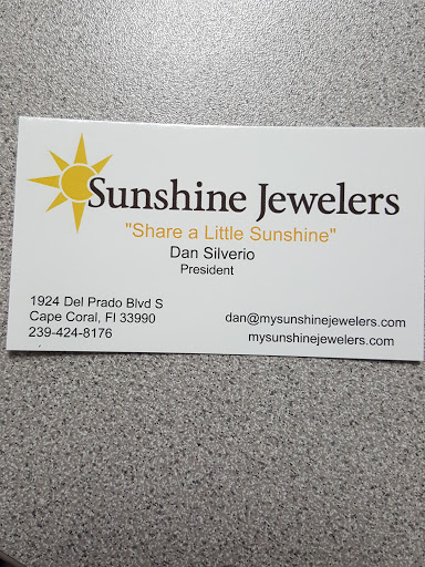 Jewelry Store «Sunshine Jewelers», reviews and photos, 1924 Del Prado Blvd, Cape Coral, FL 33990, USA