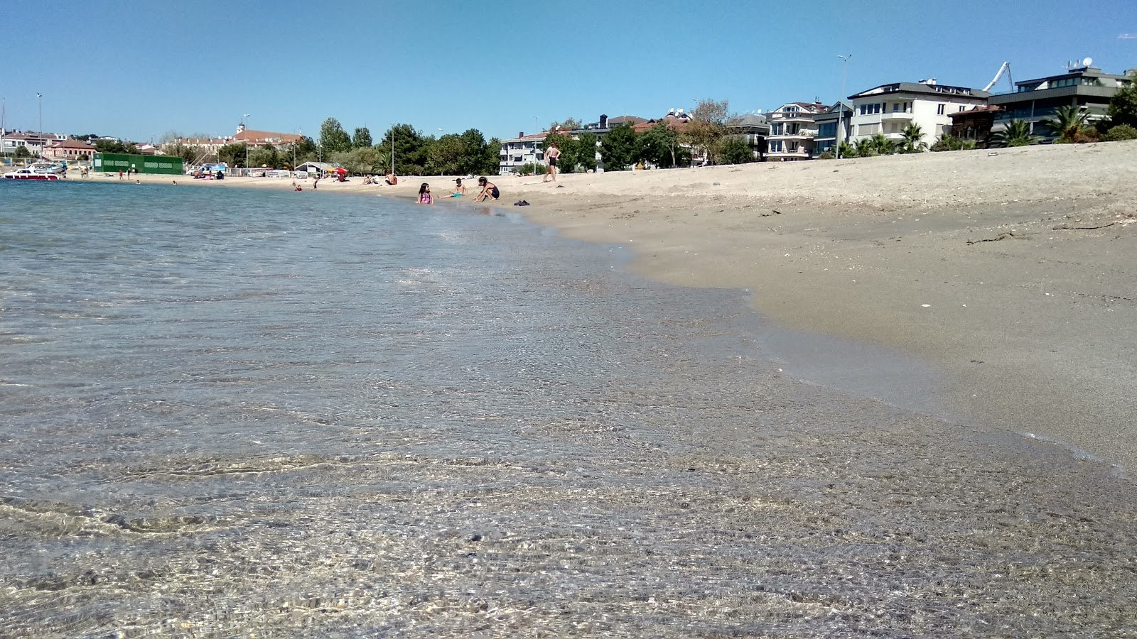 Fotografija Bakirkoy beach II z prostoren zaliv