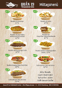 Menu / carte de Quan 19 Vietnamesische Hamburg à Hamburg