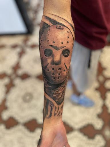 Explore elvis presley tattoo ideas, creative tattoo ideas in Junction City, available at Junction City Tattoo
