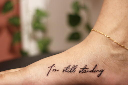 Explore safety pin tattoo ideas, creative tattoo ideas in Melbourne, available at The Selfcare Trifecta