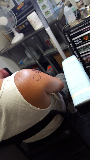 Explore enso tattoo ideas, creative tattoo ideas in Summerville, available at Mystic Tiki Tattoo Studio & Gallery