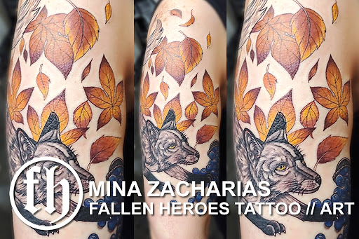 Explore butterfly tattoo color ideas, creative tattoo ideas in Colorado Springs, available at Fallen Heroes Tattoo & Piercing (Colorado)