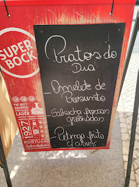 Menu / carte de O Galo à Almada
