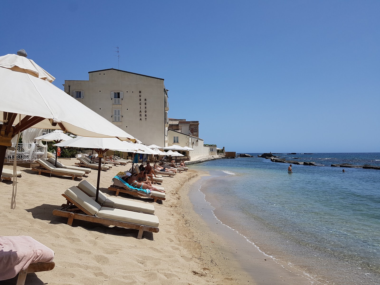 Fotografie cu Musciara Resort Beach zona hotelieră