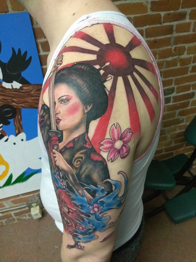 Explore tattoo ideas for belly, creative tattoo ideas in Springfield, available at Red Tip Tattoos