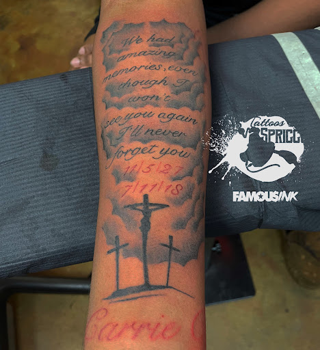 Explore eagles tattoo ideas, creative tattoo ideas in Hammond, available at Famous Ink, Inc.