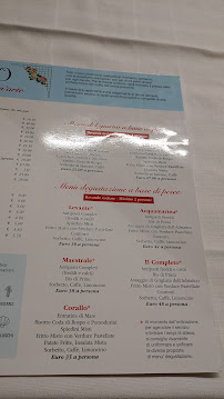 Menu / carte de Gazebo à Pesaro