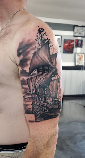 Explore dmv tattoo ideas, creative tattoo ideas in Augusta, available at Allegiance Ink Tattoo